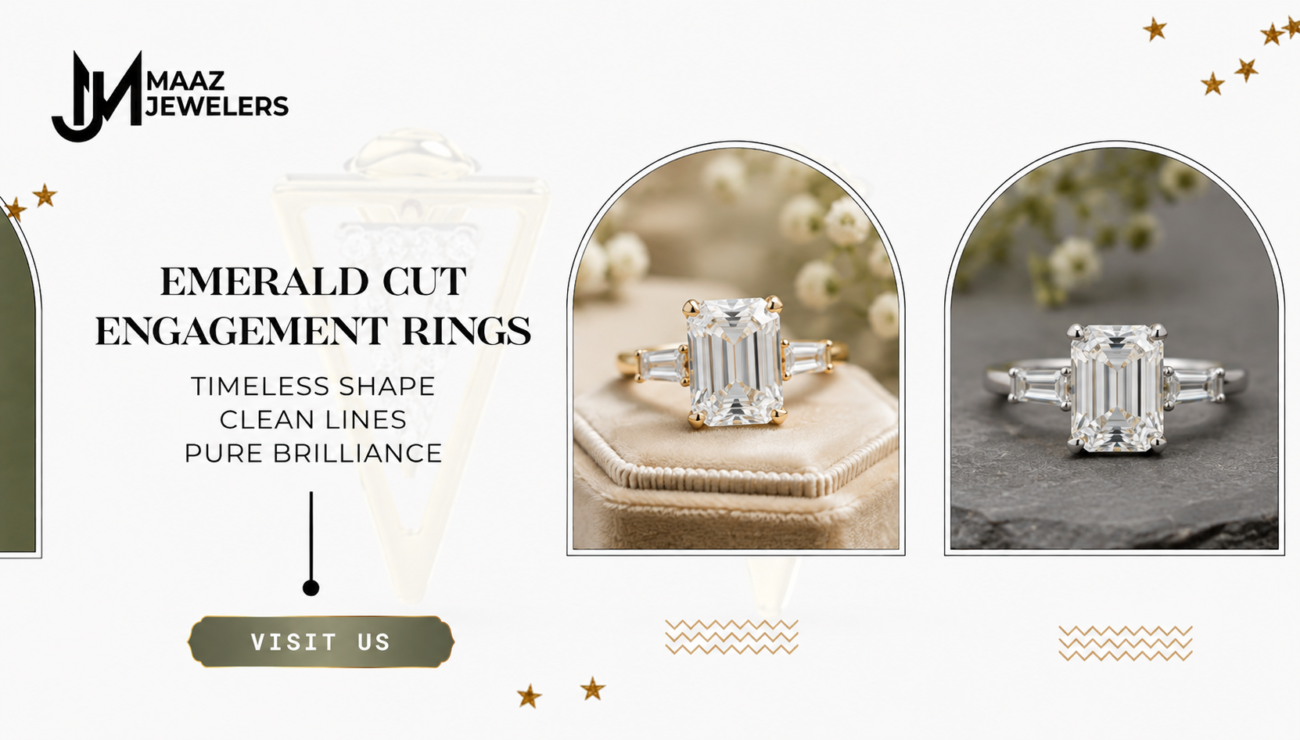 Emerald Cut Engagement Rings