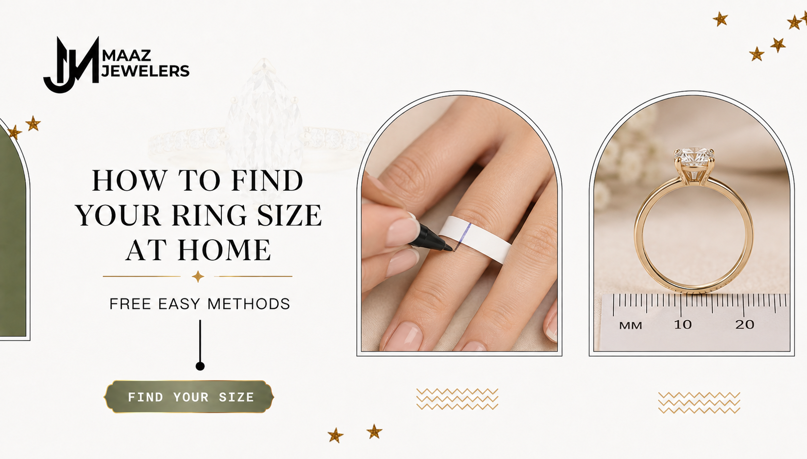 How to Find Your Ring Size at Home Free Easy Methods