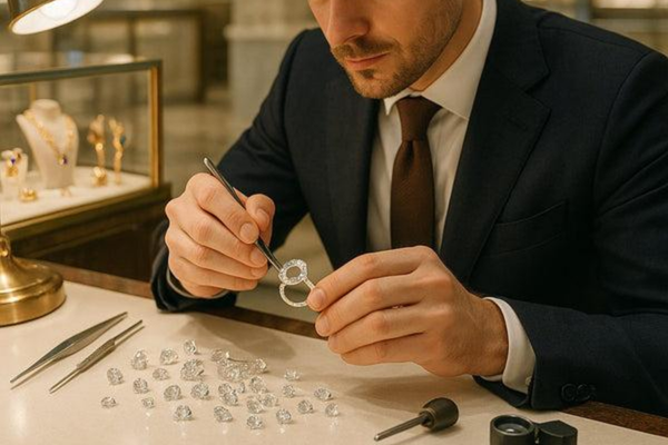 Fine jewelry and professional jewelry repair service at Maaz Jewelers