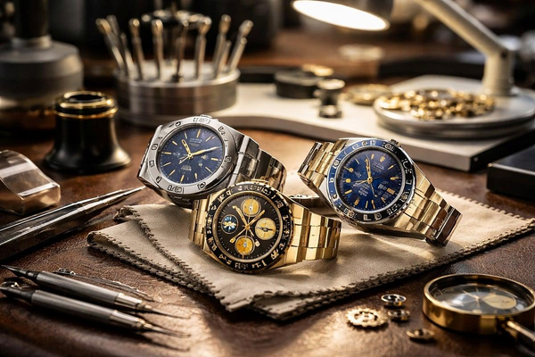 Luxury and everyday watch servicing