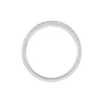LADIES BRIDAL SET 1 1/2CT ROUND DIAMOND 14K WHITE GOLD (CENTER STONE ROUND DIAMOND 1CT) - Image 5