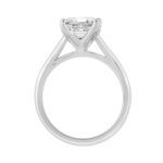 14K WHITE GOLD 4.00CT RADIANT DIAMOND LADIES RING - Image 2
