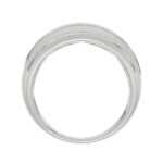 14K WHITE GOLD 2.00CT ROUND DIAMOND MEN'S BAND - Image 2