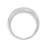 14K WHITE GOLD 3.00CT ROUND DIAMOND MEN'S BAND - Image 2