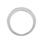 Ladies 14K White Gold Ladies Band 2 1/4CT Featuring Round & Radiant Cut Diamonds - Image 2