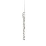 14K WHITE GOLD 2.00CT ROUND/MARQUISE/PEAR DIAMOND LADIES PENDANT - Image 2