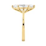 14K YELLOW GOLD 2 1/2CT MARQUISE DIAMOND LADIES SOLITAIRE RING (CENTER STONE MARQUISE DIAMOND 2 1/2CT - Image 3