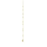 14K YELLOW GOLD 2 1/4CT ROUND/OVAL DIAMOND LADIES NECKLACE - Image 2