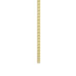 14K YELLOW GOLD 4 3/4CT 18" ROUND DIAMOND LADIES TENNIS NECKLACE - Image 2