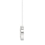 LADIES SOLITAIRE PENDANT 2CT MARQUISE DIAMOND 14K WHITE GOLD - Image 2
