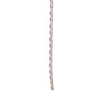 LADIES NECKLACE 15CT ROUND/PEAR/OVAL DIAMOND 14K WHITE/ROSE GOLD - Image 3
