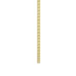 14K YELLOW GOLD 4.00CT 16'' ROUND DIAMOND LADIES TENNIS NECKLACE - Image 2