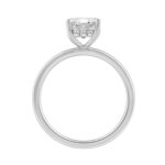 14K WHITE GOLD 2.00CT ROUND/RADIANT DIAMOND LADIES RING (CENTER STONE RADIANT DIAMOND 2CT) - Image 2