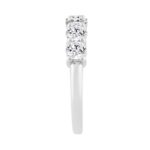 14K WHITE GOLD 1 1/2CT ROUND DIAMOND LADIES BAND - Image 3