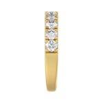 14K YELLOW GOLD 1.00CT ROUND DIAMOND LADIES BAND - Image 4