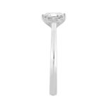 14K WHITE GOLD 1.00CT RADIANT DIAMOND LADIES SOLITAIRE RING - Image 3