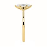 14K YELLOW GOLD 1.00CT MARQUISE DIAMOND LADIES SOLITAIRE RING (CENTER STONE MARQUISE DIAMOND 1CT - Image 3