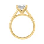 14K YELLOW GOLD 4.00CT RADIANT DIAMOND LADIES RING - Image 2