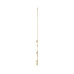 14K YELLOW GOLD 1 1/2CT ROUND DIAMOND LADIES NECKLACE - Image 2