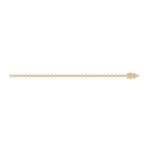 Fancy Oval Shape Diamond Ladies Tennis Bracelet in 14K Yellow Gold 4CT (Color F-G -Clarity VS1/VS2) - Image 3