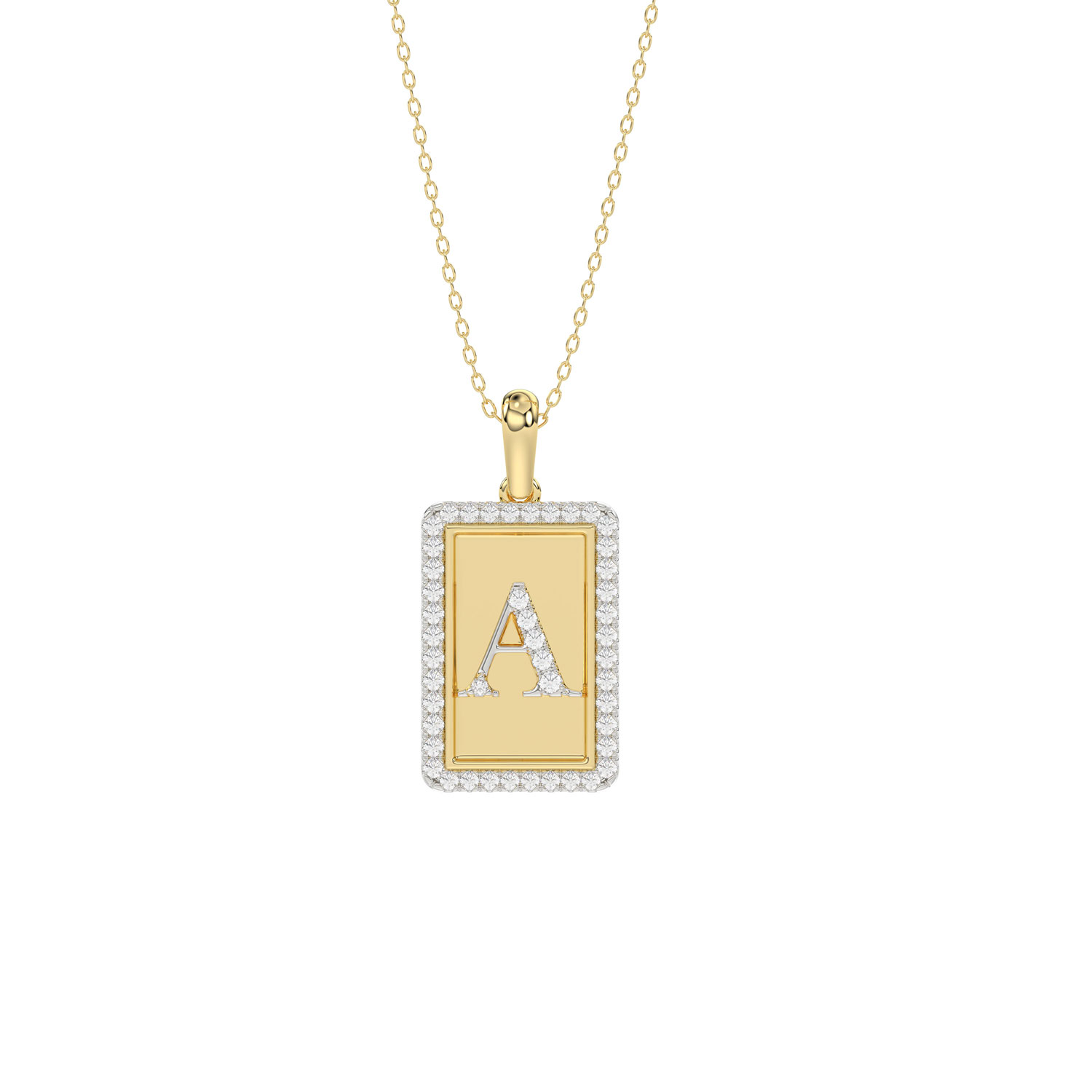 LADIES PENDANT 0.20CT ROUND DIAMOND 10K YELLOW GOLD 1 LADIES PENDANT 0.20CT ROUND DIAMOND 10K YELLOW GOLD - Image 1