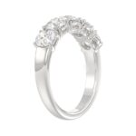 14K WHITE GOLD 2.00CT ROUND DIAMOND LADIES BAND - Image 3