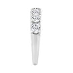 14K WHITE GOLD GOLD 2.00CT ROUND DIAMOND LADIES BAND - Image 3