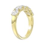 14K YELLOW GOLD 2.00CT ROUND DIAMOND LADIES BAND - Image 3