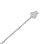 18K WHITE GOLD 5.00CT ROUND DIAMOND LADIES TENNIS NECKLACE - Image 2
