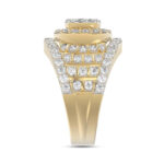 LADIES RING 2.00CT ROUND DIAMOND 10K YELLOW GOLD - Image 3