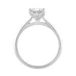 14K WHITE GOLD 2.00CT RADIANT DIAMOND LADIES SOLITAIRE RING - Image 2
