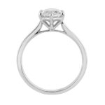 14K WHITE GOLD 3.00CT MARQUISE DIAMOND LADIES SOLITAIRE RING (CENTER STONE MARQUISE DIAMOND 3CT - Image 2