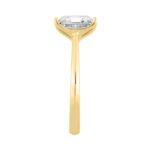 14K YELLOW GOLD 2.00CT RADIANT DIAMOND LADIES SOLITAIRE RING - Image 3