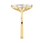 14K YELLOW GOLD 3.00CT MARQUISE DIAMOND LADIES SOLITAIRE RING (CENTER STONE MARQUISE DIAMOND 3CT - Image 3