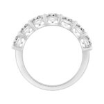 14K WHITE GOLD 2.00CT ROUND DIAMOND LADIES BAND - Image 2