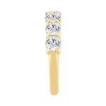 14K YELLOW GOLD 2.00CT ROUND DIAMOND LADIES BAND - Image 2