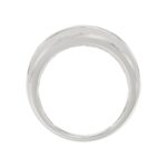 14K WHITE GOLD 3.00CT ROUND DIAMOND MEN'S BAND - Image 2