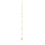 14K YELLOW GOLD 2 1/4CT ROUND/OVAL DIAMOND LADIES NECKLACE - Image 2