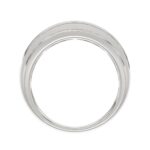 14K WHITE GOLD 2.00CT ROUND DIAMOND MEN'S BAND - Image 2
