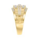 14K YELLOW GOLD 2.00CT ROUND DIAMOND MEN'S RING - Image 3