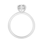 14K WHITE GOLD 2.00CT MARQUISE/ROUND DIAMOND LADIES RING (CENTER STONE MARQUISE DIAMOND 2.00CT) - Image 3