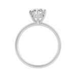 14K WHITE GOLD 3 1/6CT MARQUISE DIAMOND LADIES RING (CENTER STONE MARQUISE DIAMOND 3.00CT) - Image 3