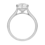 14K WHITE GOLD 4.00CT MARQUISE DIAMOND LADIES SOLITAIRE RING (CENTER STONE MARQUISE DIAMOND 4CT - Image 2