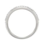 14K White Gold Ladies Fashion Ring with 1.00 CT Round & Marquise Diamonds - Image 2