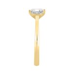 14K YELLOW GOLD 1.00CT RADIANT DIAMOND LADIES SOLITAIRE RING - Image 3