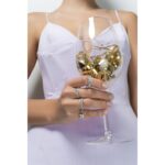 LADIES RING 2CT ROUND/EMERALD DIAMOND 14K YELLOW GOLD (CENTER STONE EMERALD DIAMOND 1 1/2CT ) - Image 4