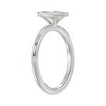 LADIES SOLITAIRE RING 1CT MARQUISE DIAMOND 14K WHITE GOLD (CENTER STONE MARQUISE DIAMOND 1CT ) - Image 3