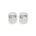 0.25CT Round Diamond Cross Earrings For Women In Sterling Silver Fashion Jewelry