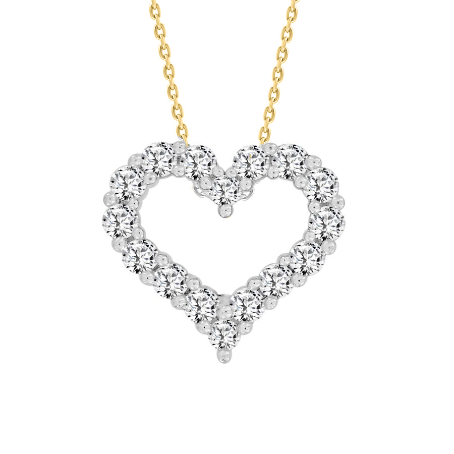 LADIES PENDANT 0.25CT ROUND DIAMOND 14K YELLOW GOLD 1 LADIES PENDANT 0.25CT ROUND DIAMOND 14K YELLOW GOLD - Image 1