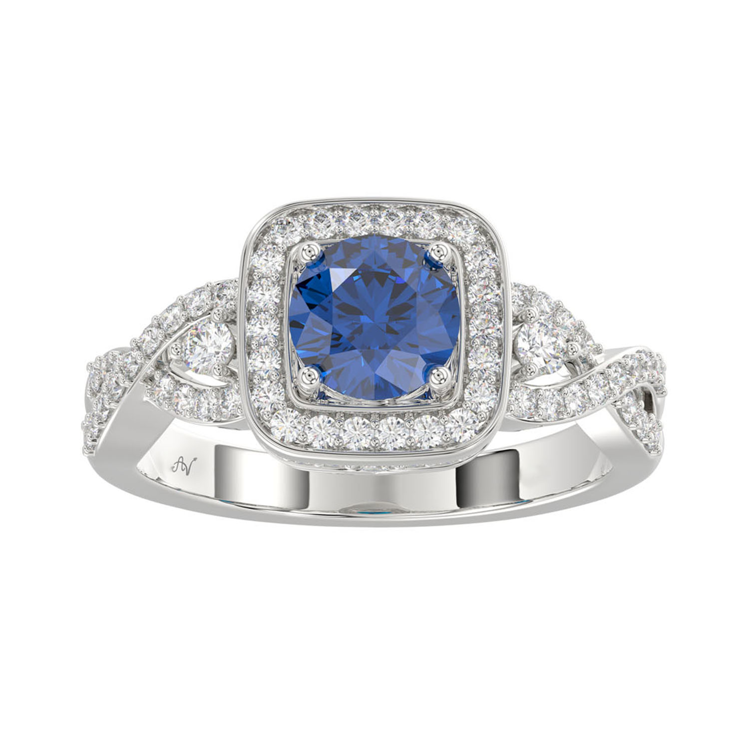 LADIES RING 0.75CT ROUND DIAMOND 14K WHITE GOLD LADIES RING 0.75CT ROUND DIAMOND 14K WHITE GOLD